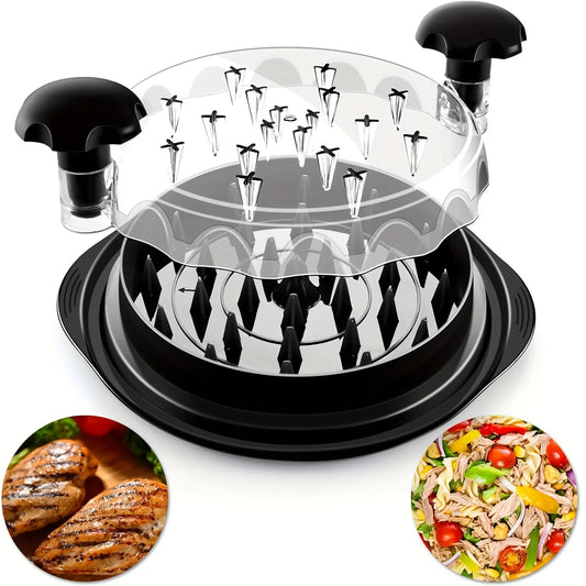 Chicken Shredder Tool, Visible Meat Shredder Twist Chopper, Chicken Grinder with Anti-Slip Strip Suitable for Beef Chicken