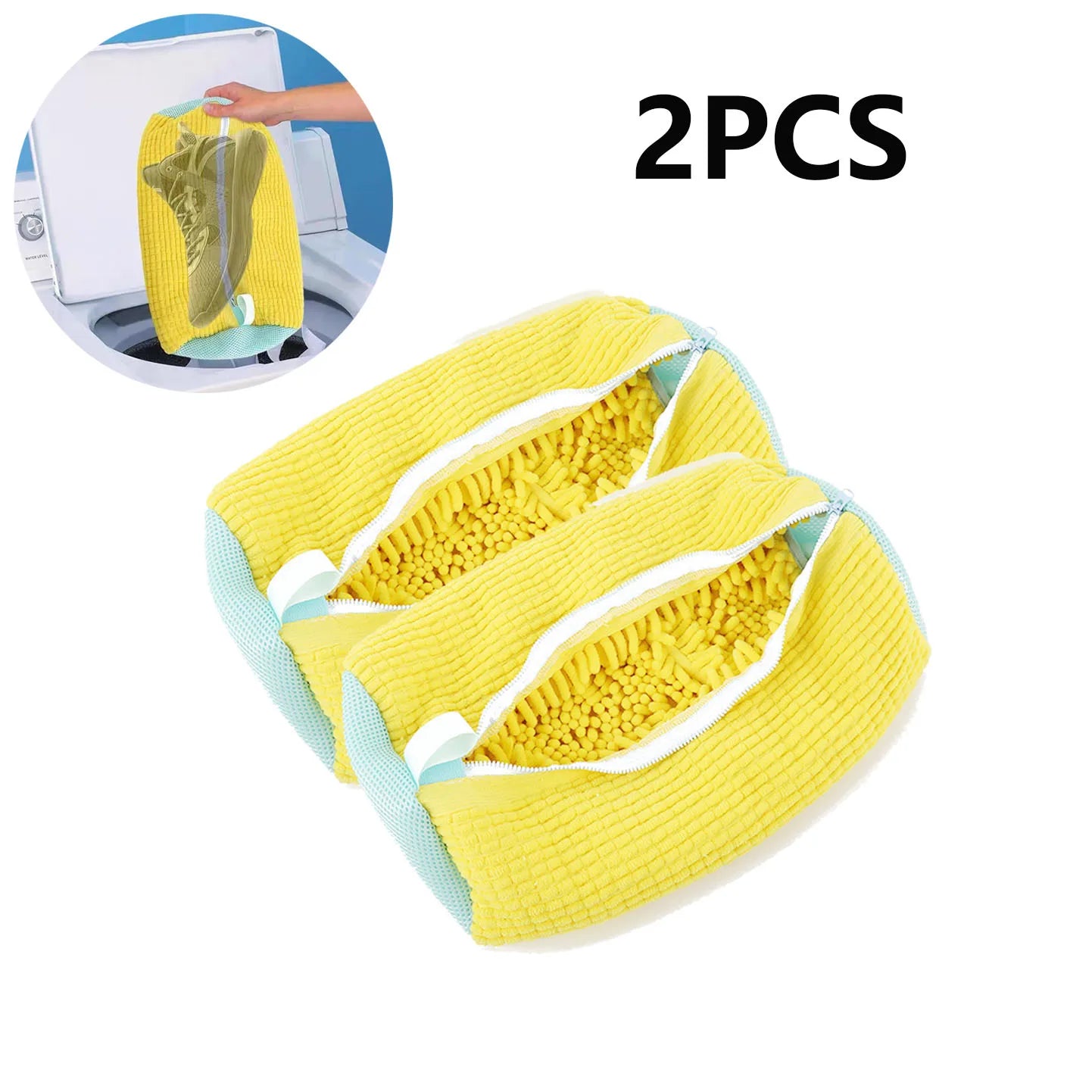 1-6PCS Washing Shoes Bag Mesh Shoes Bag Machine Travel Storage Bags Portable Anti-Deformation Protective Clothes Organizer