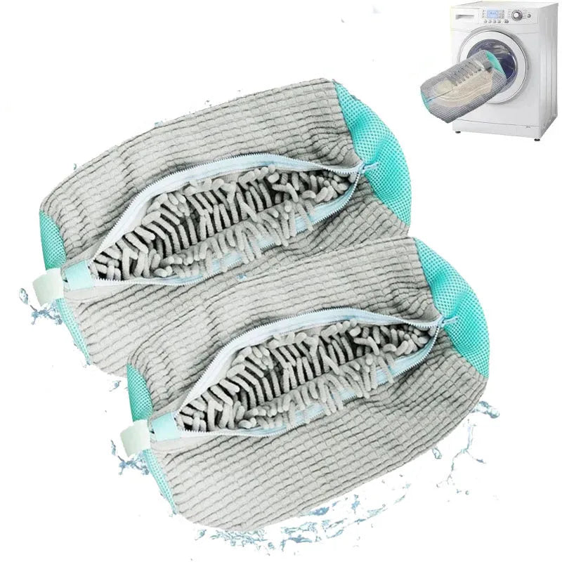 1-6PCS Washing Shoes Bag Mesh Shoes Bag Machine Travel Storage Bags Portable Anti-Deformation Protective Clothes Organizer
